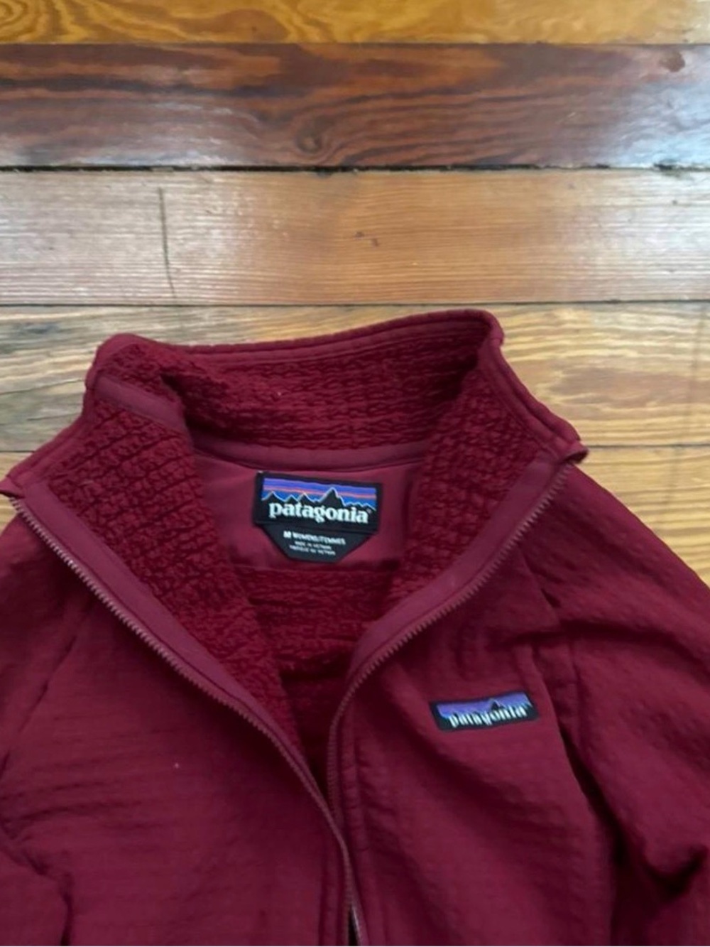 Patagonia R2 TechFace Fleece Jacket Women’s Medium Raspberry - Picture 5 of 7